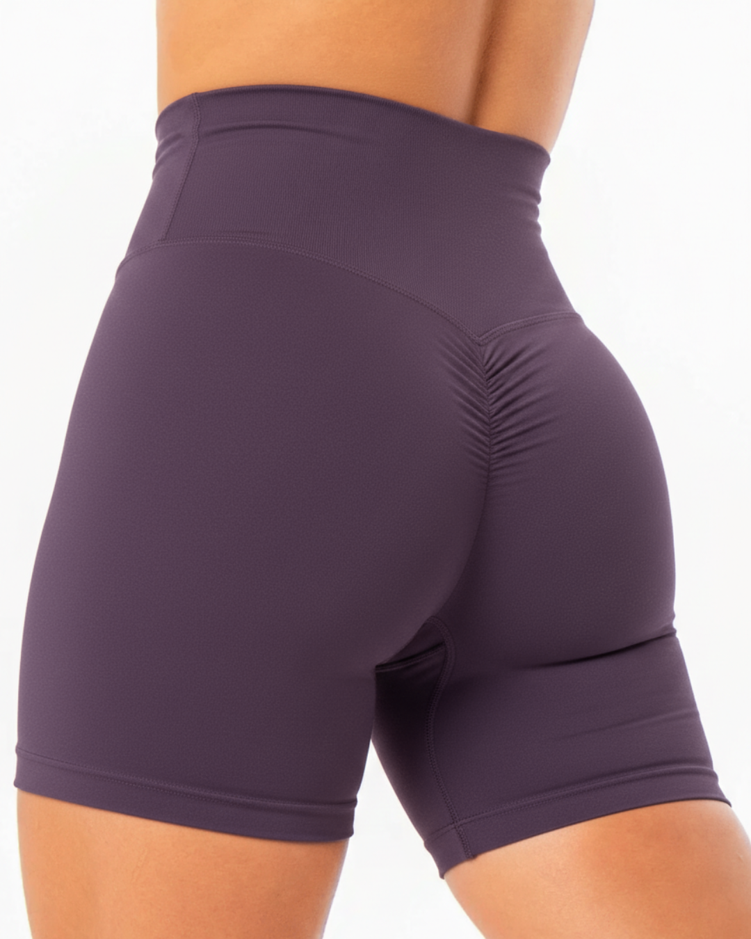 Bella Violet Scrunch Shorts