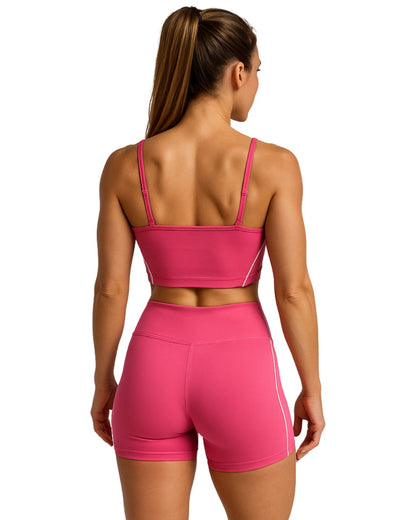 Sports Pink Set with White Trim (SELLING OUT)