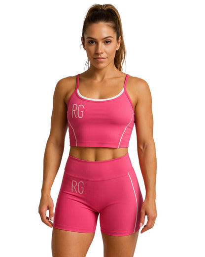 Sports Pink Set with White Trim (SELLING OUT)