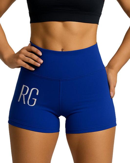 Blue Sports Short Shorts
